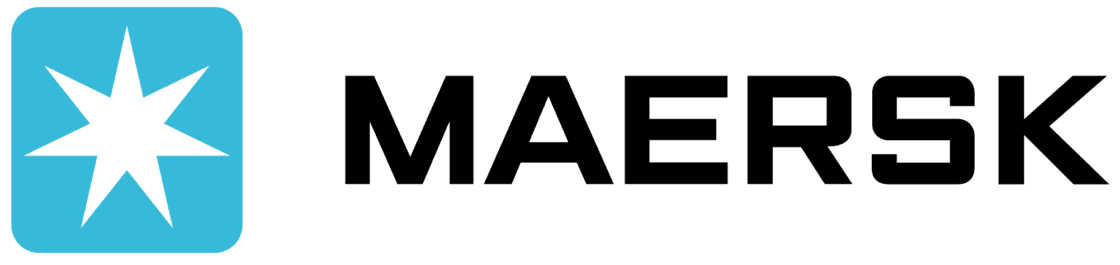 Maersk logo.